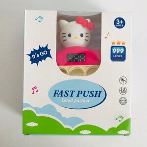 Upgraded Quick Push Game Popping Fidget Kids Toys with LED Screen - Kitty